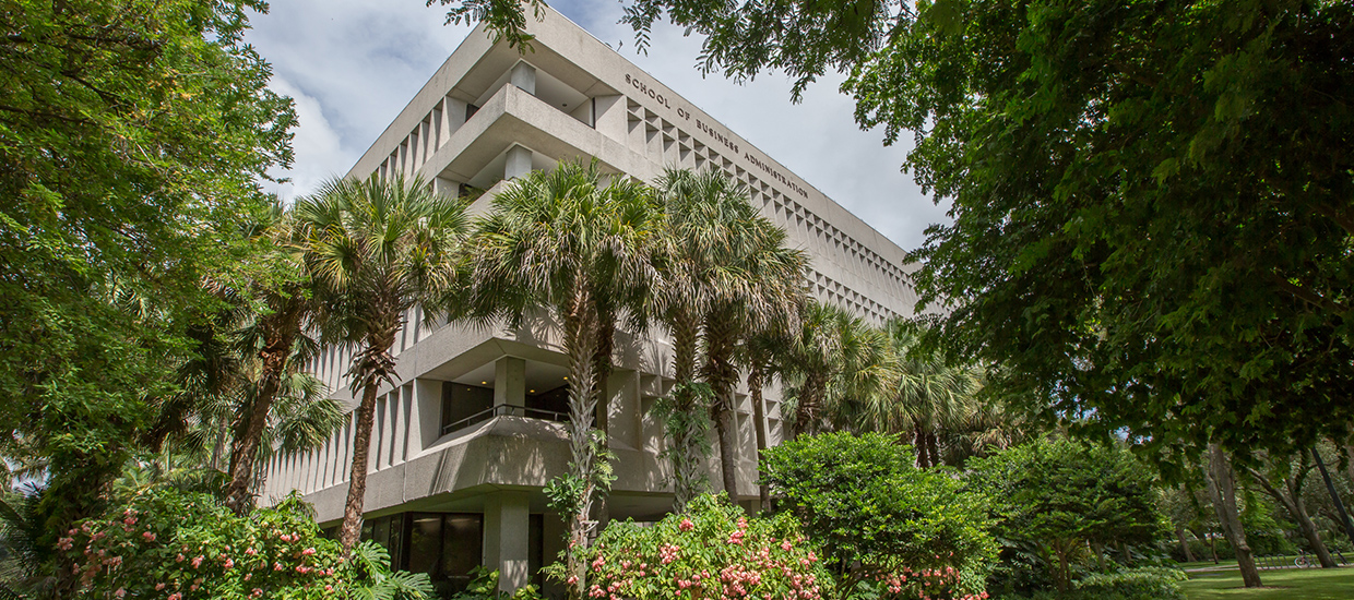 School of Business Administration building